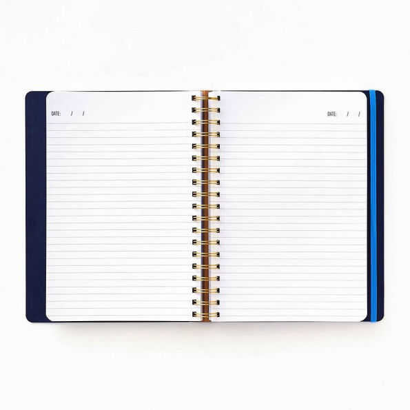 Color Block Spiral Notebook