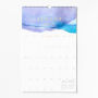 2022-2023 Tall Watercolor Wall Calendar