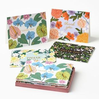 TYOU OFF/FOIL A2 TY Floral Assorted Set FLD S/12