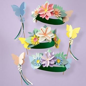 Garden Party Fairy Crowns Kit