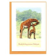 Quilling Giraffe Mother's Day Card