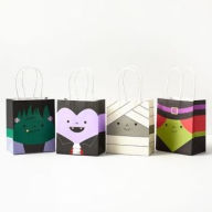 Title: Halloween Monster Treat Bags, set of 8