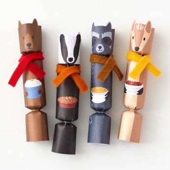 Woodland Critters Thanksgiving Party Crackers