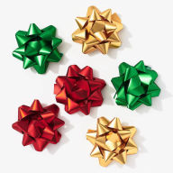 Title: Metallic Christmas Bows