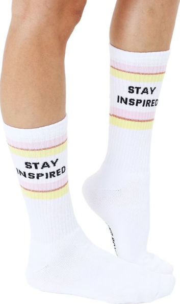 Stay Inspired Crew Socks