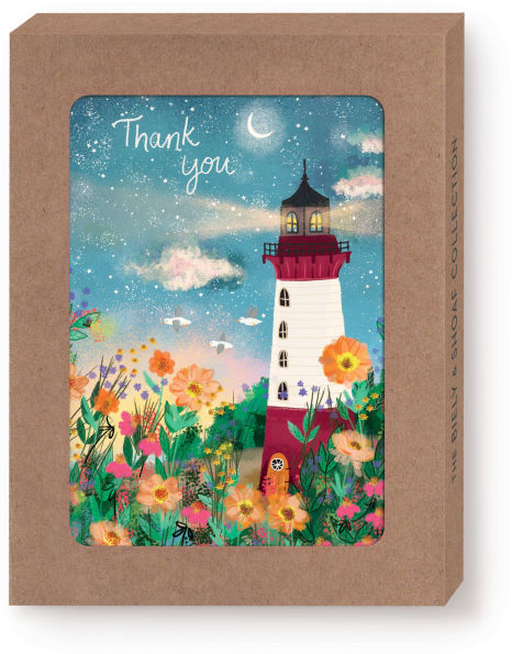 TYOU Lighthouse Thank You Boxed Notecards S/10