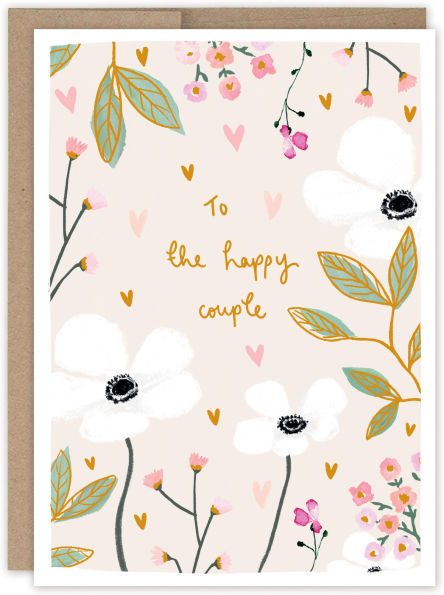 To the Happy Couple Wedding Card