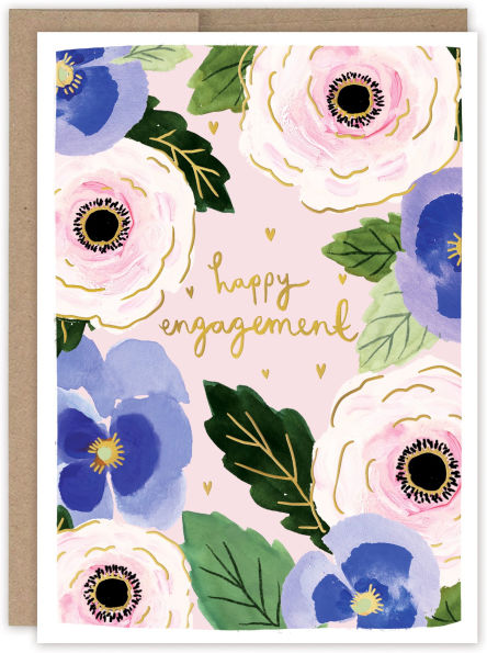 Happy Engagement Wedding Card