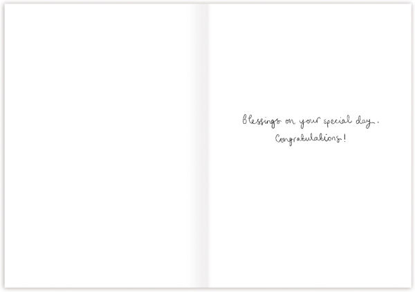 With Love Communion Card