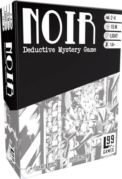 NOIR Deductive Mystery Game by D Brad Talton