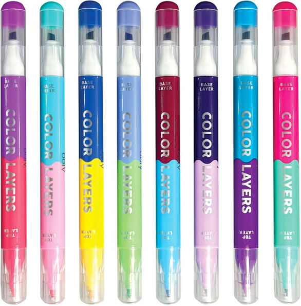 Color Layers Double-Ended Layering Markers (Set of 8 / 16 Colors)