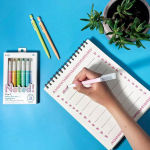 Alternative view 11 of Noted! 2-in-1 Micro Fine Tip Pens & Highlighters - Set of 6