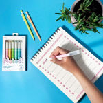 Alternative view 3 of Noted! 2-in-1 Micro Fine Tip Pens & Highlighters - Set of 6