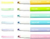 Alternative view 6 of Noted! 2-in-1 Micro Fine Tip Pens & Highlighters - Set of 6