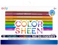 Title: Color Sheen Metallic Markers - Set of 12