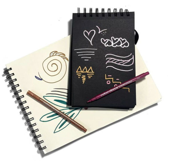 Color Sheen Metallic Markers - Set of 12