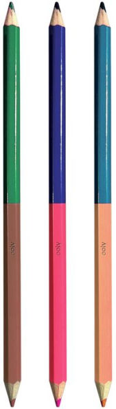 2 Of A Kind Double-Ended Colored Pencils (Set of 12 / 24 Colors) REVAMP