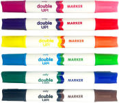 Alternative view 4 of Double Up! Double-Ended Markers (Set of 6 / 12 Colors)