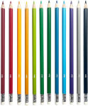 Alternative view 2 of Un-Mistakeables Erasable Colored Pencils - Set of 12