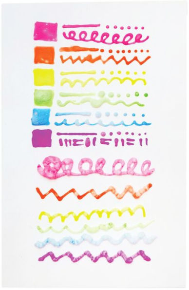 Magic Puffy Neon Pens - Set of 6