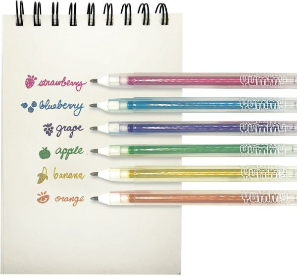 Yummy Yummy Scented Gel Pens - Metallic (Set of 6)