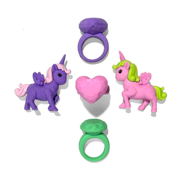 Unicorn Wishes: Scented Erasers (Set of 5)
