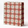 XL Holiday Plaid Gift Bag