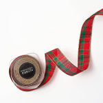 Alternative view 2 of Holiday Plaid Wired Ribbon