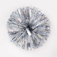 Title: Holographic Tinsel Bow