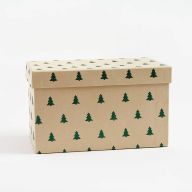 Title: Green Glitter Tree XL Box