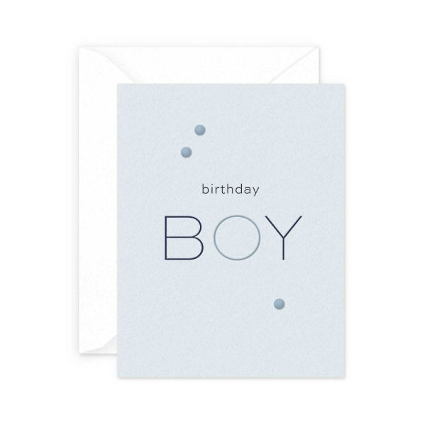 Birthday Boy Birthday Card