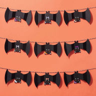 Title: Hanging Bats Halloween Garland Craft Kit