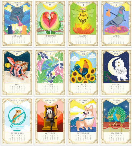 Critter Tarot Calendar by Paper Source Barnes & Noble®