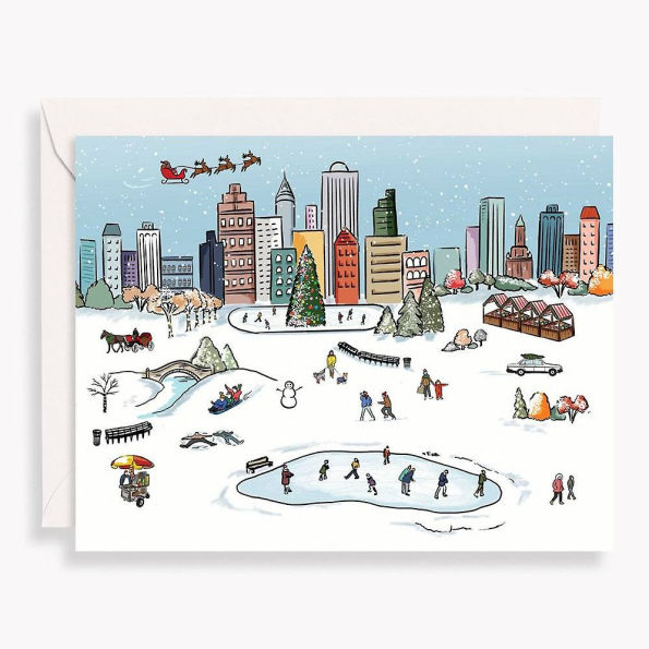 In The City Holiday Card Set