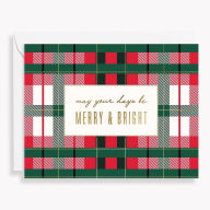 Title: Plaid Merry & Bright Holiday Card Set