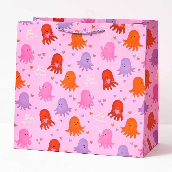 Octopi My Heart Large Gift Bag