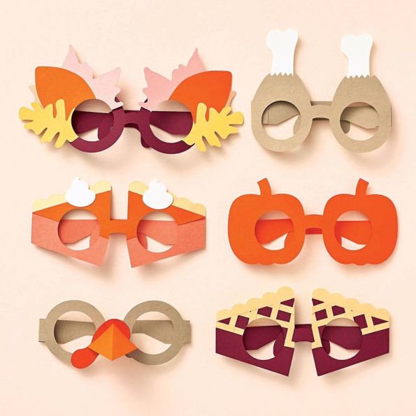 Feast Glasses Thanksgiving Craft Kit