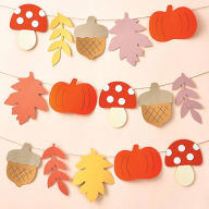 Title: Fall Mushroom Garland Craft Kit