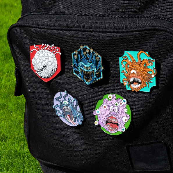Dungeons & Dragons: Monster Individual Mystery Pins