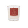 Rewined Poinsettia Candle