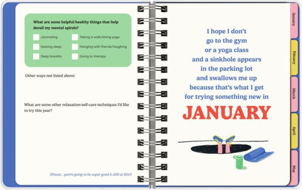 2025 13-month Dated Planner: Everything's Fine