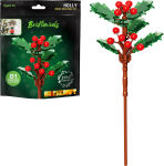 Alternative view 1 of BRICKCRAFT BRICKTANICALS SEASONAL HOLLY BUILD SET