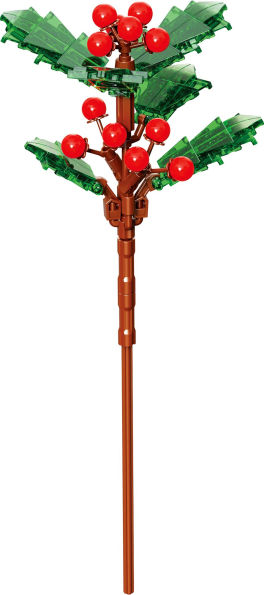 BRICKCRAFT BRICKTANICALS SEASONAL HOLLY BUILD SET