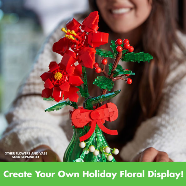 BRICKCRAFT BRICKTANICALS SEASONAL HOLLY BUILD SET