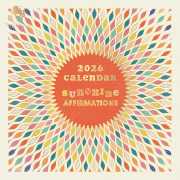 2026 Sunshine Affirmations Wall Calendar