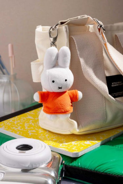 Miffy in Red Plush Keychain (Standing)