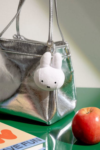 Miffy Head Plush Keychain