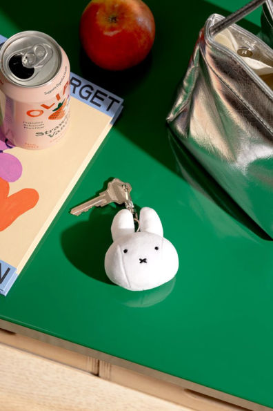 Miffy Head Plush Keychain