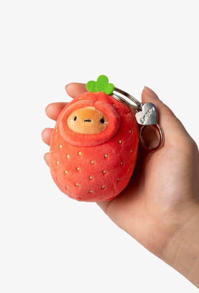 Tayto Potato Strawberry Plush Keychain