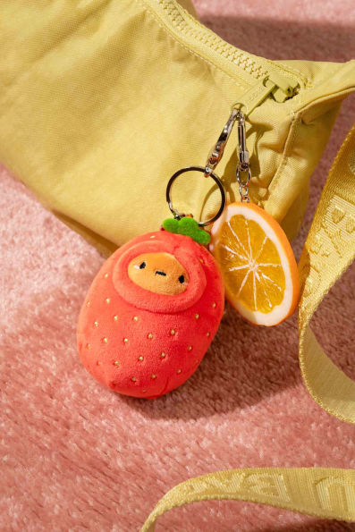Tayto Potato Strawberry Plush Keychain